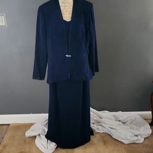 R & M Richards Navy Gown